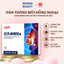 Miếng Dán Thông Mũi Thảo Dược Hồng Ngoại - Giảm sổ mũi, tắc mũi, ngứa mũi, giảm viêm mũi dị ứng, hộp 6 miếng.