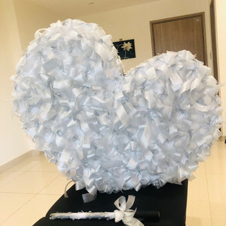 Pinata trái tim heart - Trò chơi đập kẹo dành cho bé