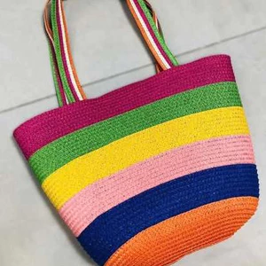 🌈TÚI CỐI SỌC NGANG CẦU VÒNG XUẤT DƯ🌈t105