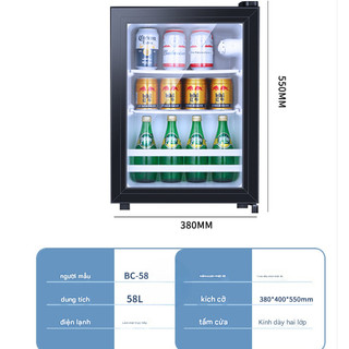 Tủ lạnh mini 58KL làm mát nhanh siêu tiết kiệm điện