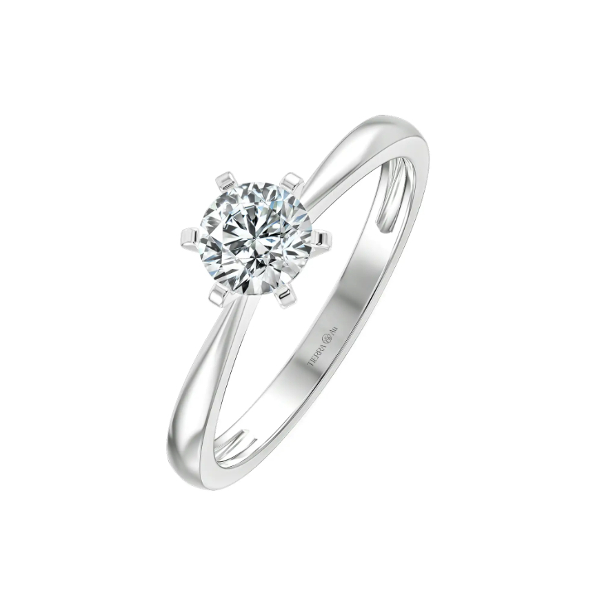 [CHAT TRƯỚC KHI ĐẶT] Nhẫn cầu hôn Elegant Shape NCH1104 Vàng 14K 18K, thanh lịch dành cho các cặp đôi, nhẫn hẹn ước