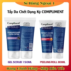 Tẩy da chết Compliment No Problem TDC với BHA giúp da láng mịn, giảm mụn, mờ thâm 80ml/150ml của Nga