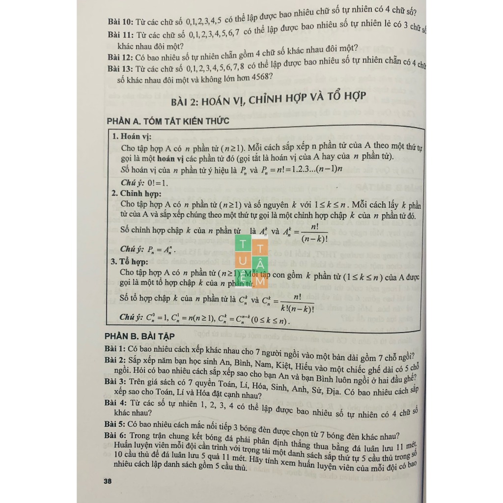 Sách - 500 bài tập cơ bản và nâng cao Toán 10 + 11 + 12 (ĐT)