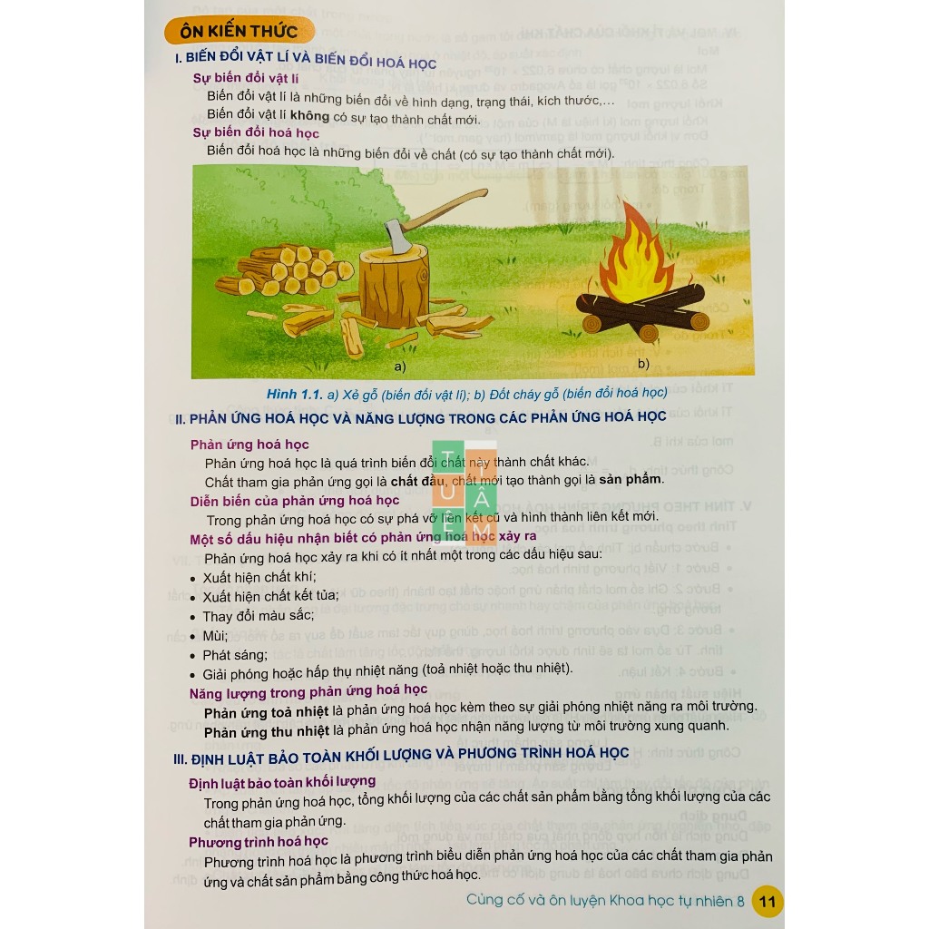 Sách - Củng cố và ôn luyện Khoa học tự nhiên 6 + 7 + 8 + 9