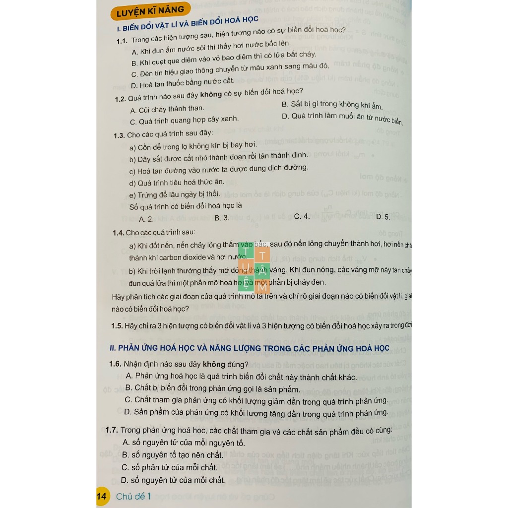 Sách - Củng cố và ôn luyện Khoa học tự nhiên 6 + 7 + 8 + 9
