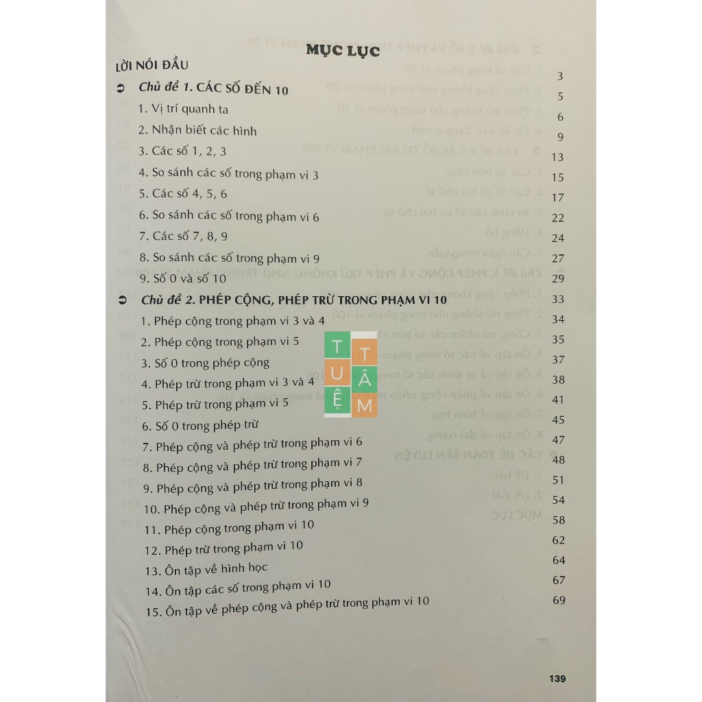 Sách - 500 bài toán cơ bản và nâng cao Toán lớp 1-2-3-4-5 (ĐT)