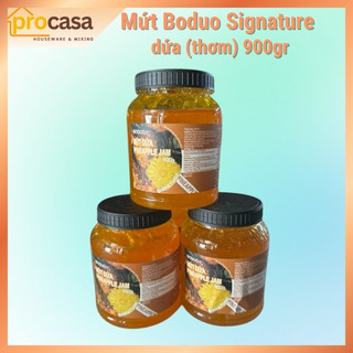 900gr - Mứt Dứa Thơm Boduo Signature – Pineapple Jam – Pha Trà, Làm Bánh, Topping Kem Trái Cây - Nguyên liệu pha chế