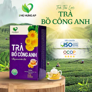 Trà Bồ Công Anh Túi Lọc 125gram AP PHÚ HƯNG Thanh Nhiệt Làm Mát Cơ Thể Giúp Lợi Sữa Giảm Mụn Nhọt