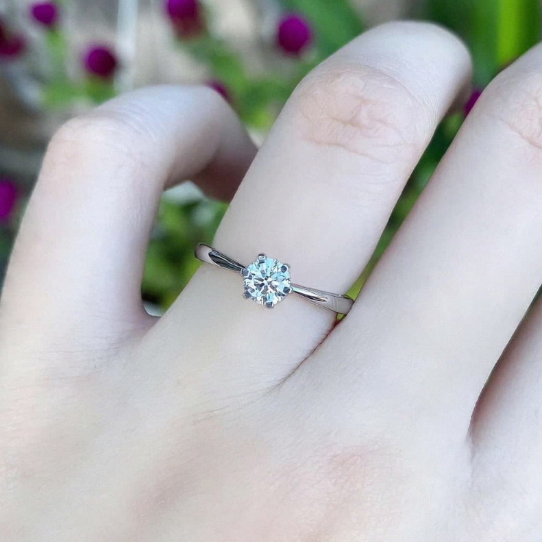 [CHAT TRƯỚC KHI ĐẶT] Nhẫn cầu hôn Elegant Shape NCH1104 Vàng 14K 18K, thanh lịch dành cho các cặp đôi, nhẫn hẹn ước