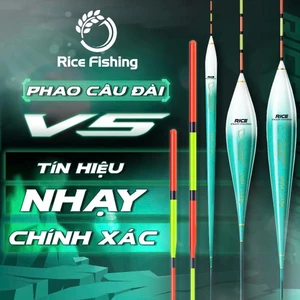 Phao câu đài V5 Rice Fishing phao câu rô phi, chép, diếc, trắm nâng cấp tín hiệu chính xác PC-41