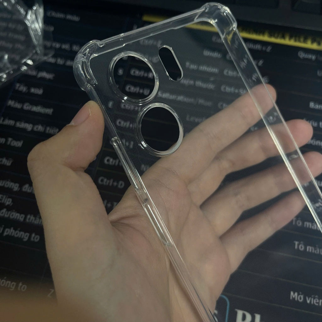 Ốp lưng Oppo A5X cạnh vuông nhựa dẻo tpu cao cấp chống sốc bảo vệ camera điện thoại BIBI GLASS