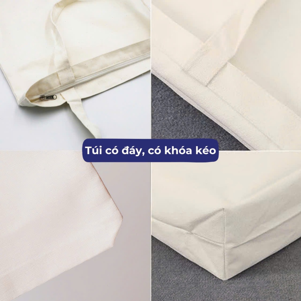Túi tote vải canvas Goodore thiết kế BST Đi Đâu phong cách năng động cá tính