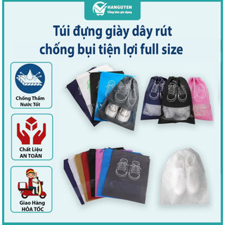 Túi đựng giày dây rút chống bụi tiện lợi full size cao cấp #A55