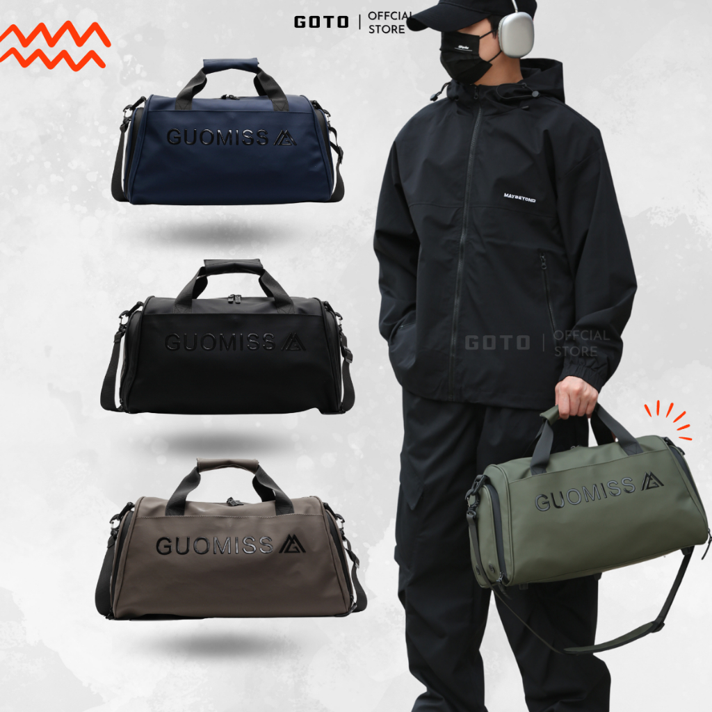 Túi du lịch nam nữ GOTO đựng quần áo du lịch, thể thao, túi xách du lịch chống nước - GT034