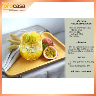 900gr -  Mứt Chanh Leo Boduo Signature - chanh dây – Passion Fruit Jam – Pha Trà – Làm Topping – Boduo Chính Hãng