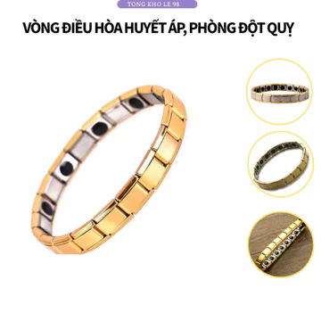 [vdhha] Vòng tay điều hòa huyết áp Fusaka Nhật Bản, Vòng đeo tay Thúc đẩy tuần hoàn máu điều hòa nhịp tim ổn định