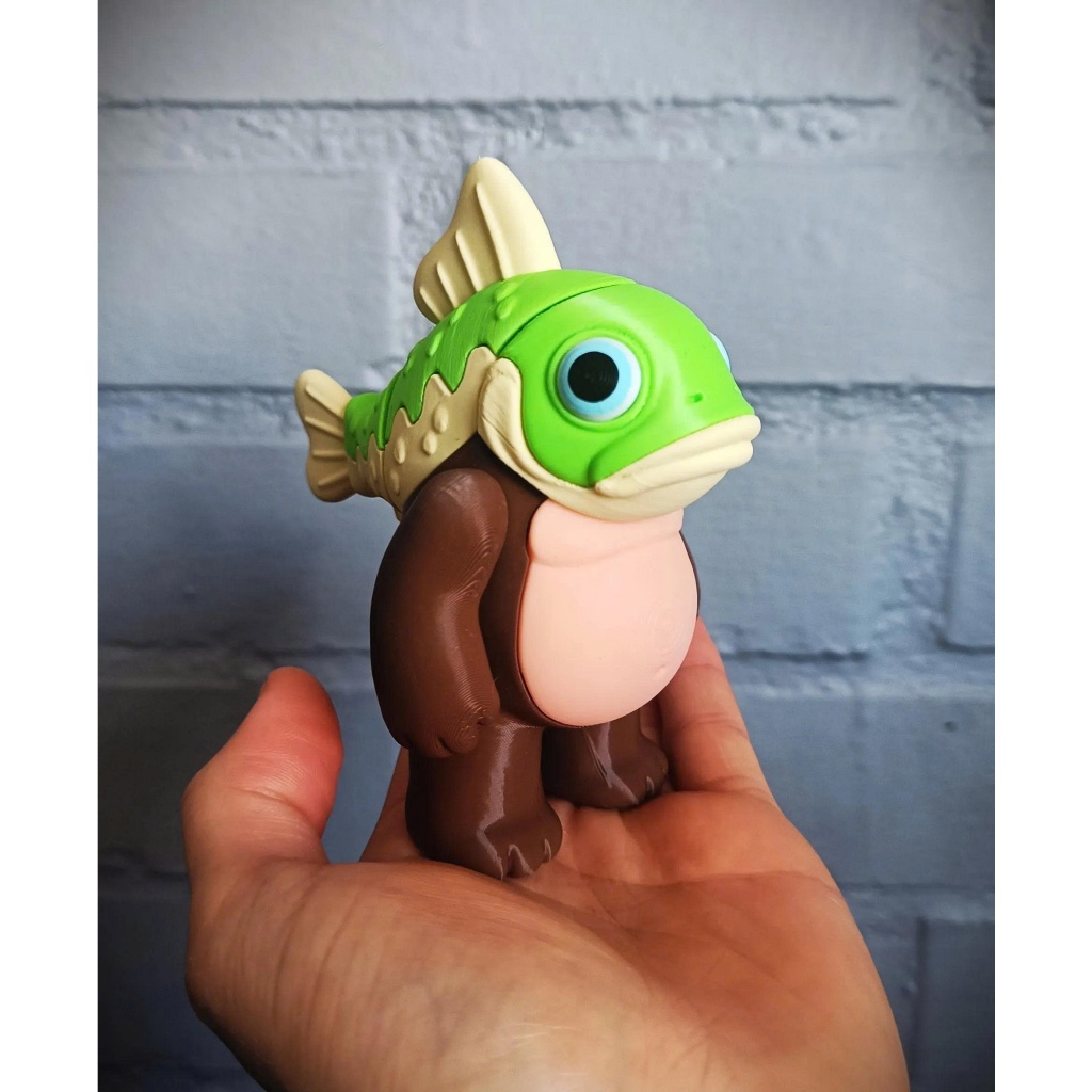 MÔ HÌNH ĐỒ CHƠI BRAINROT – Tripi tropi tropa tripa 🐠🐒 SIÊU DỊ