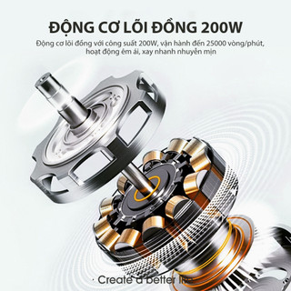 (DAO 8 CÁNH) Máy xay ăn dặm 0.6L Samono SW-MFC600 cho bé, 200W, cối thủy tinh, xay thịt nhuyễn mịn, hành tỏi ớt