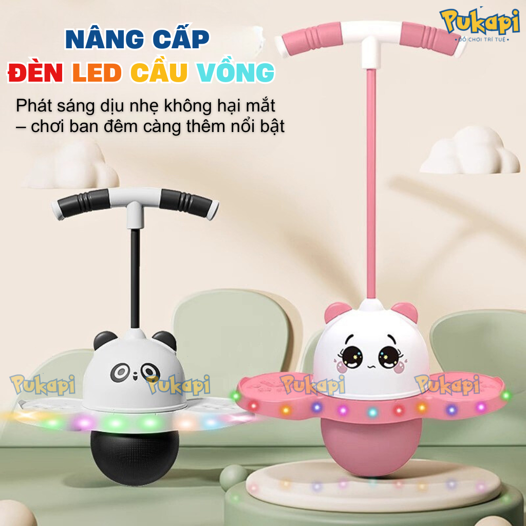 Bóng Nhảy Tăng Chiều Cao Cho Trẻ Nhảy Tăng Chiều Cao Bóng Nhảy Bật Nhảy Cao Su Bóng Nảy Nhún-Đồ Chơi Cho Bé PUKAPI
