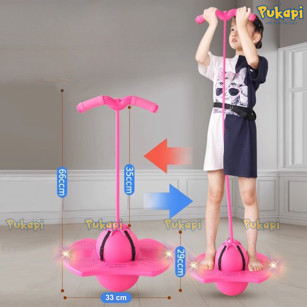 Bóng Nhảy Tăng Chiều Cao Cho Trẻ Nhảy Tăng Chiều Cao Bóng Nhảy Bật Nhảy Cao Su Bóng Nảy Nhún-Đồ Chơi Cho Bé PUKAPI