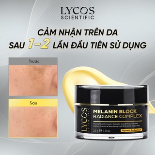 Kem Nám Đêm MELANIN BLOCK LYCOS – Giải Pháp Dưỡng Trắng & Giảm Nám An Toàn Cho Mọi Làn Da