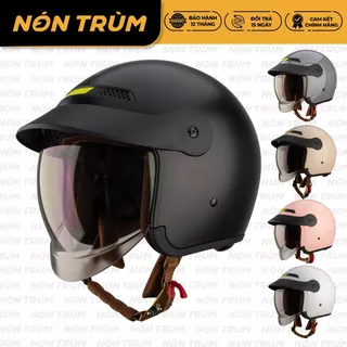 Mũ Bảo Hiểm 3/4 Royal M139 Lux & GXT Gx139 Chính Hãng | Kính Âm Lưỡi Trai Che Nắng