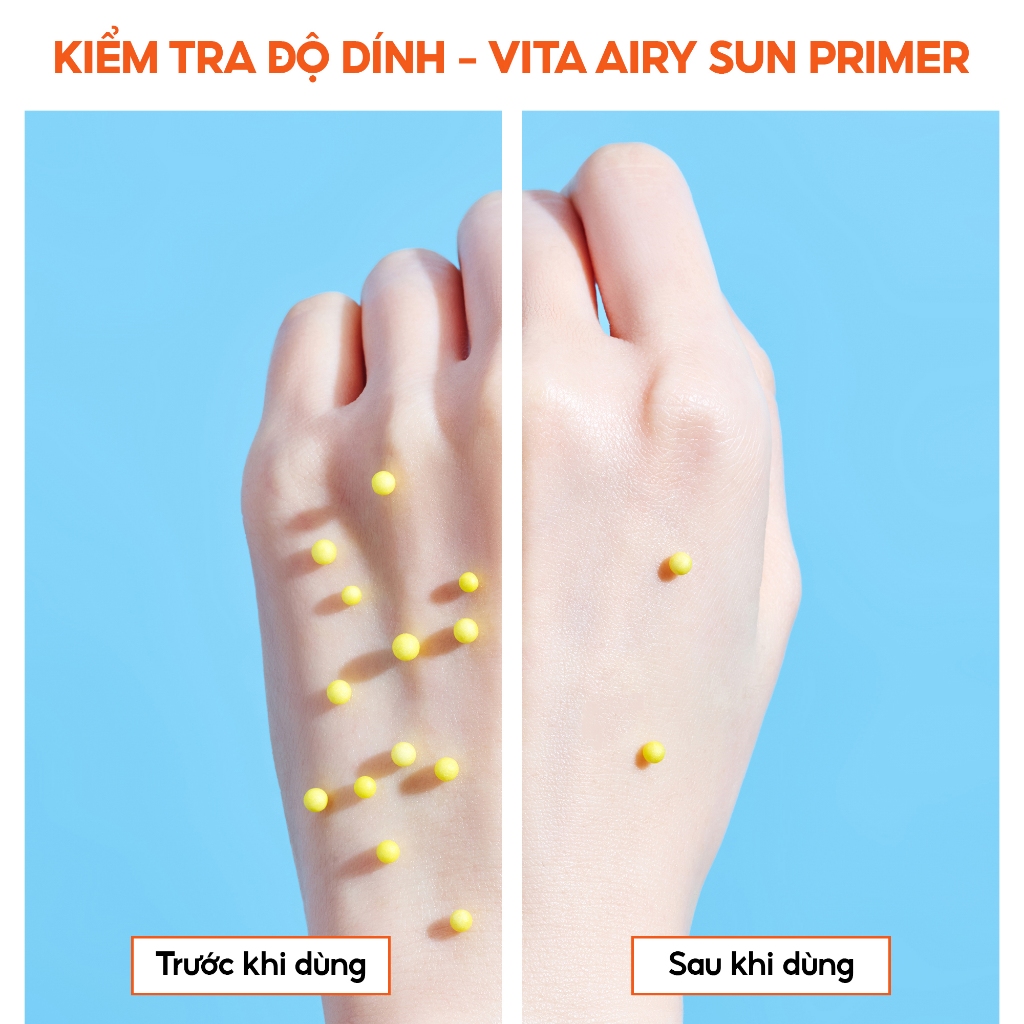 Kem Chống Nắng Kiêm Kem Lót Tocobo Vita Airy Sun Primer SPF50+ PA++++ 35ml