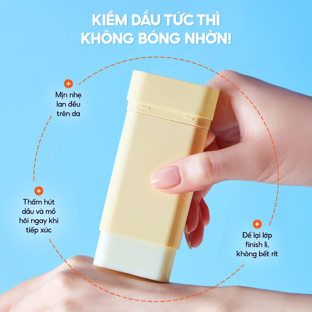 Sáp chống nắng chống nước và dưỡng ẩm Tocobo Vita Waterproof Sun Stick SPF50+ PA++++ 18g