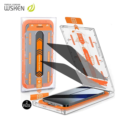 WSKEN Kính cường lực cho iPhone 11/12/13/14/15/16/17/X/XR/XS MAX Pro Max Plus HD chống trầy xư.ớc và bảo vệ quyền riêng