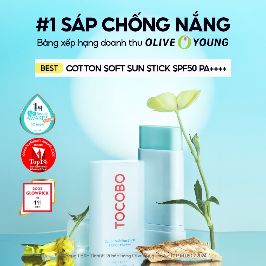 Combo chống nắng toàn diện và dưỡng môi mềm mại Vita Lips mask 20ml & Mini Cotton Soft Sun Stick SPF50+ PA++++ 11g
