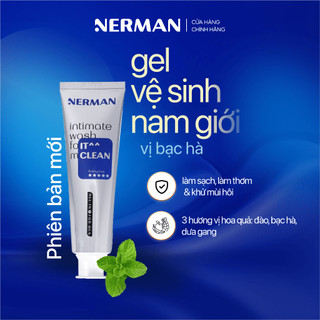 Gel vệ sinh nam giới Nerman IT CLEAN hương vị hoa quả 100ml/chai
