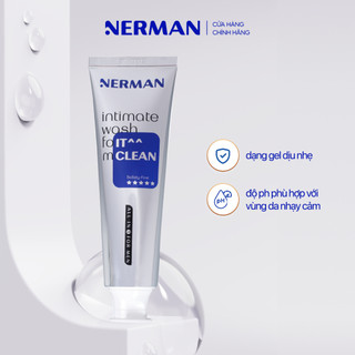 Gel vệ sinh nam giới Nerman IT CLEAN hương vị hoa quả 100ml/chai