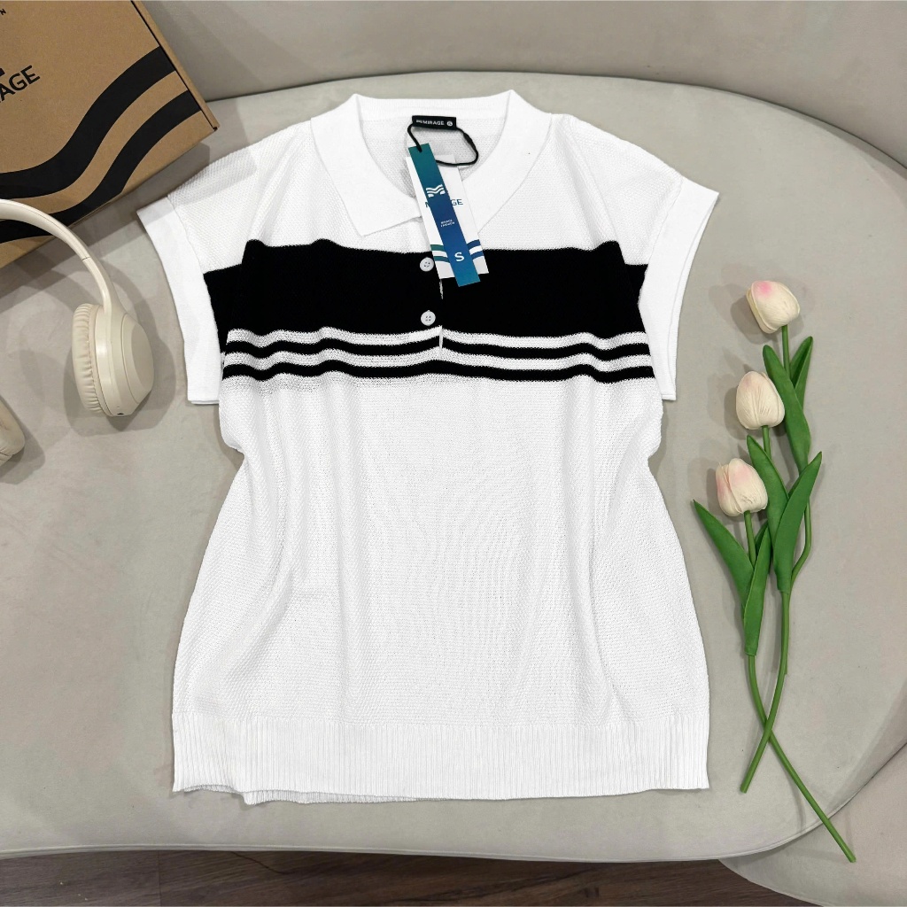 Áo Len Mirage Bảng To Đen Local Brand Chất Len Mongtoghi Mềm Mịn Thoáng Mát.