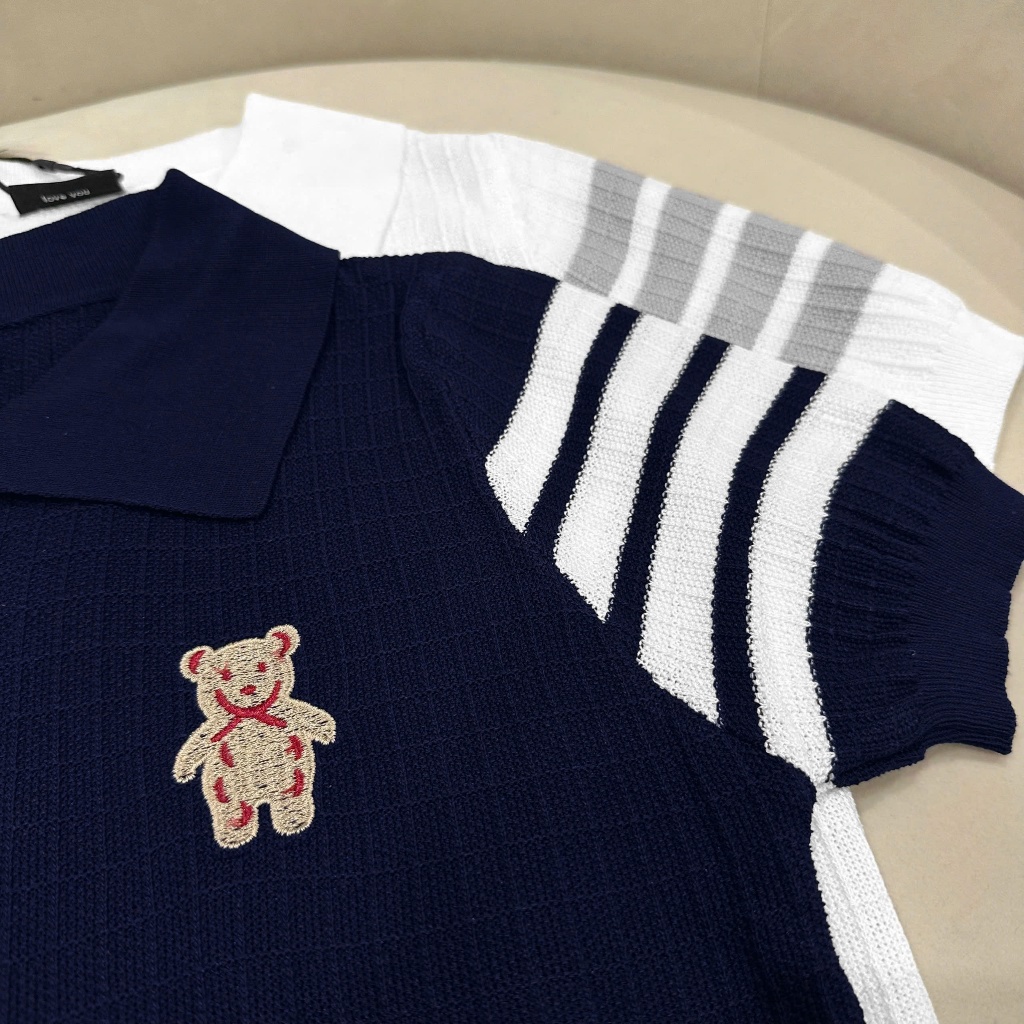 Áo Len Mirage Sọc Tay Local Brand Chất Len Mongtoghi Mềm Mịn Thoáng Mát.