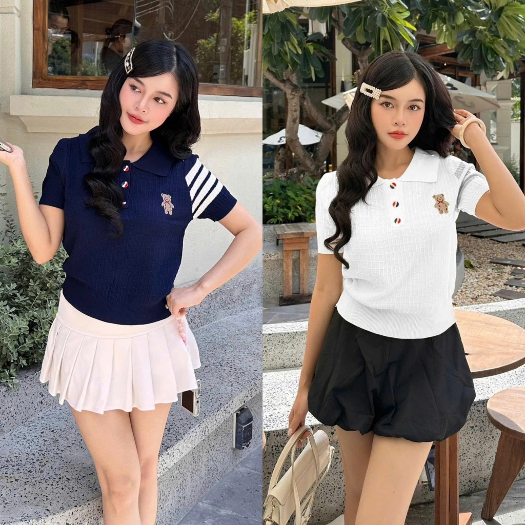 Áo Len Mirage Sọc Tay Local Brand Chất Len Mongtoghi Mềm Mịn Thoáng Mát.