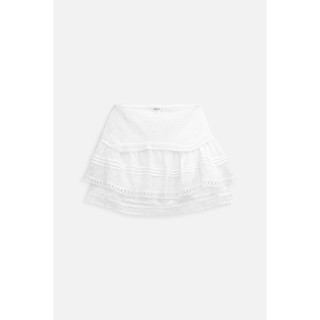 Chân Váy Ngắn Nữ Lacey Impress, Chất Vải Cotton thêu họa tiết, si xịn Thoải mái, WCV049, SOME HOW STORE