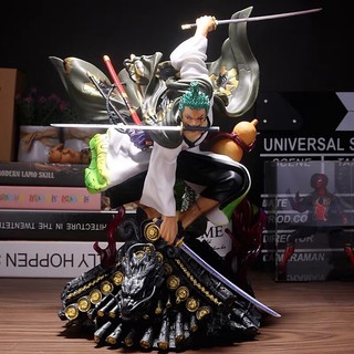 Hà Nội -Mô Hình Anime One Piece - Zoro Trên Mái Nhà Ở Xứ Wano (Phiên Bản GK Cao Cấp)