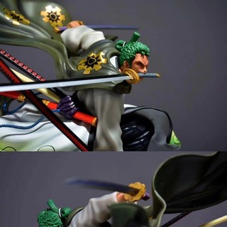 Hà Nội -Mô Hình Anime One Piece - Zoro Trên Mái Nhà Ở Xứ Wano (Phiên Bản GK Cao Cấp)