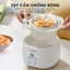 Combo nồi nấu chậm Samono SW-SC08B 0.8L và máy xay mini ăn dặm cho bé SW-MC200/MC200S- 300ml