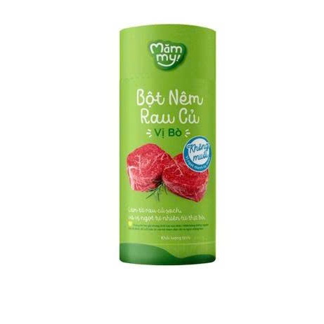 Bột Nêm Rau Củ ăn dặm Mămmy – Gia vị tự nhiên, không muối, không bột ngọt cho bé từ 1 tuổi, hũ 85g