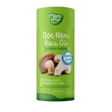 Bột Nêm Rau Củ ăn dặm Mămmy – Gia vị tự nhiên, không muối, không bột ngọt cho bé từ 1 tuổi, hũ 85g