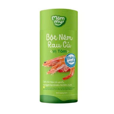 Bột Nêm Rau Củ ăn dặm Mămmy – Gia vị tự nhiên, không muối, không bột ngọt cho bé từ 1 tuổi, hũ 85g