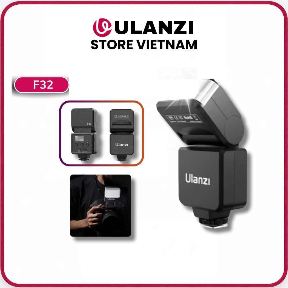 Đèn flash máy ảnh Ulanzi F32