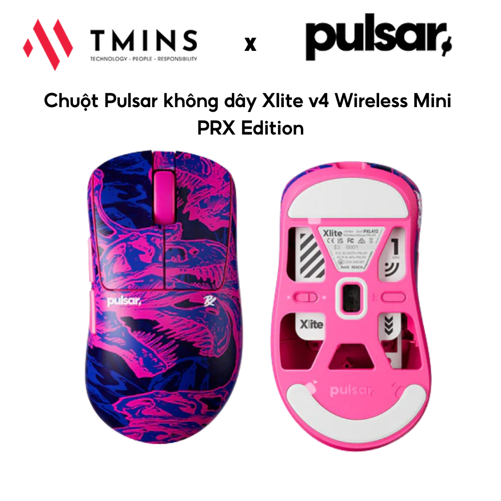 Chuột Pulsar không dây Xlite v4 Wireless Mini PRX Edition - Hàng chính ...