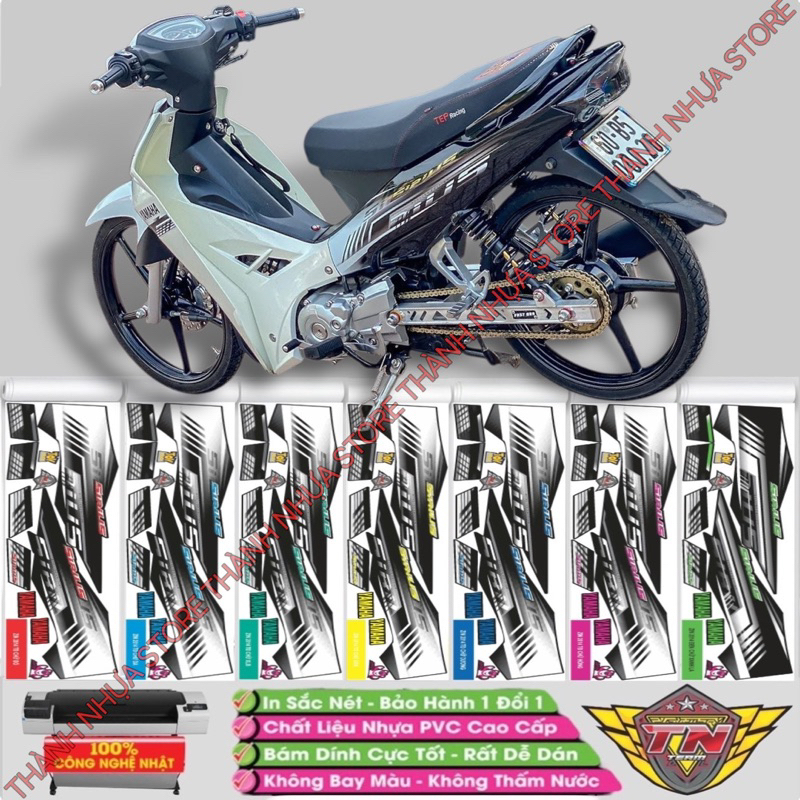 Tem Sirius Zin 2014 - Tem rời dán Sirius 3 lớp cao cấp