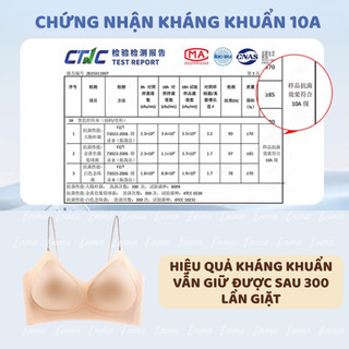 Áo Lót  Không Gọng Tàng Hình, Hương Hoa Sơn Trà - Siêu Mỏng, thoáng khi, kháng khuẩn,lưng liền BRA11