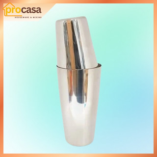 Boston - Shaker 2 mảnh - bình lắc inox 750/600ml - chuyên dụng cho pha chế - barista - bartender