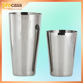 Boston - Shaker 2 mảnh - bình lắc inox 750/600ml - chuyên dụng cho pha chế - barista - bartender