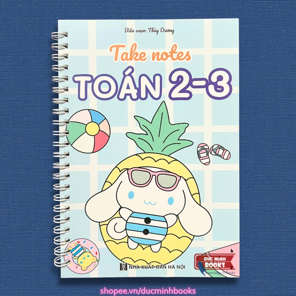 Sổ Tay Take Note Toán Lớp 2 – Lớp 3 Khổ A5 – Tóm Tắt Công Thức, Sơ Đồ ...
