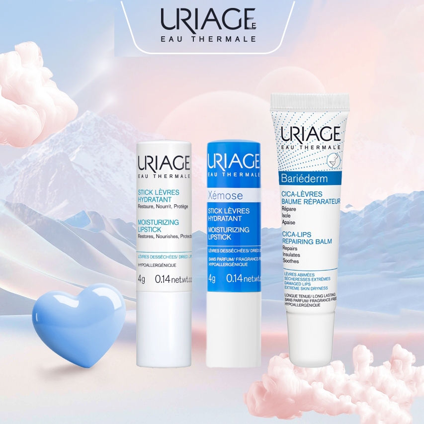 Son Dưỡng Môi Uriage Stick Lèvres Hydratant 4g – Dưỡng Ẩm, Làm Mềm Môi, Ngừa Nứt Nẻ
